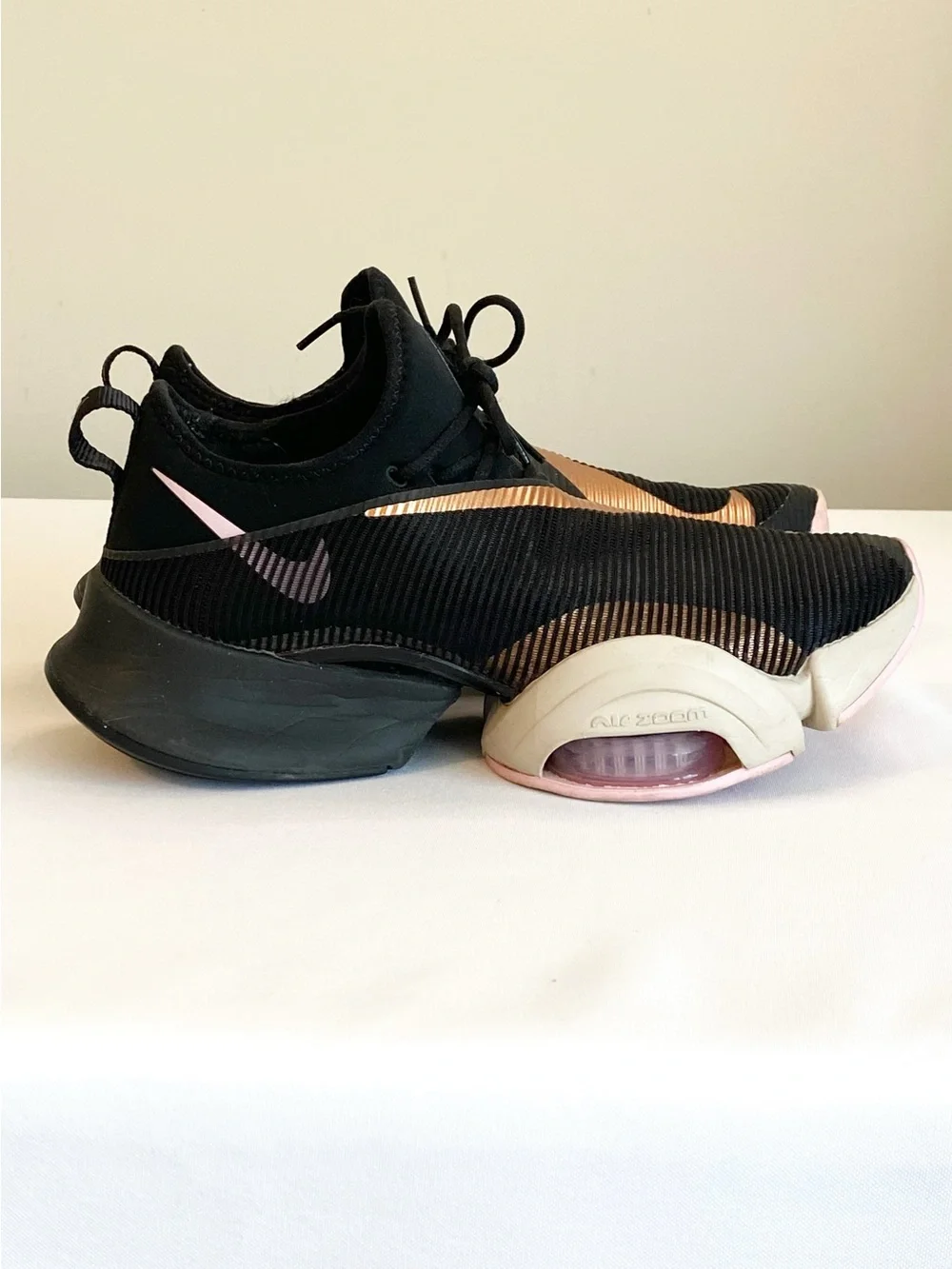 Nike Air Max SuperRep HIIT Training Shoes Black Pink Rose Gold Women’s Trainers